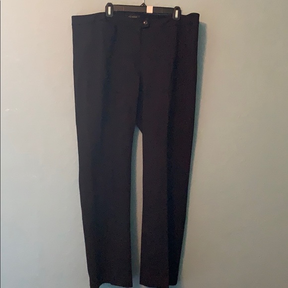 Talbots Pants - Talbots Womens Dress Pants Size 18W Black  Rayon